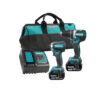 Makita DLX2180S 18V LXT 2PC Combo 3.0Ah Kit (DHP484Z Plus DTD153Z)