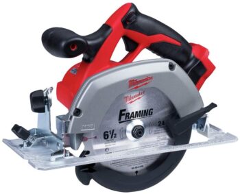 Milwaukee M18 2630-20 18 Volt Lithium Ion 6-1/2" 3,500 RPM Cordless Circular Saw w/ Magnesium Guards and Included 24-Tooth Carbide Wood Cutting Blade