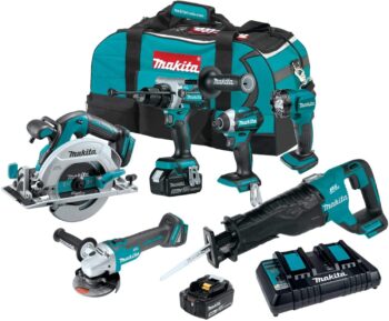 Makita created Star Protection Computer Controls™. Star Protection is communication technology that allows the Star Protection-equipped tool and battery to exchange data in real time and monitor conditions during use to protect against overloading