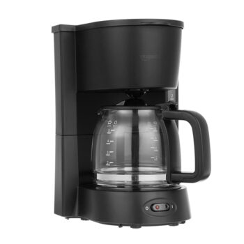 AmazonBasics 5 Cup Coffee Maker with Glass Carafe - Black