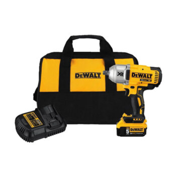 Black+Decker/DeWalt DCF899P1 DEWALT 20V MAX XR Brushless High Torque 1/2" Impact Wrench Kit with Detent Anvil