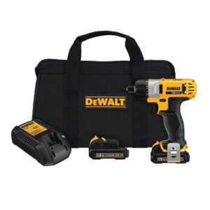 DEWALT DCF610S2 12-Volt Max 1/4-Inch Screwdriver Kit
