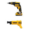 DEWALT DCF620D2 2.0AH 20-Volt MAX XR Li-Ion Brushless Drywall ScrewGun with Drywall ScrewGun Cordless Collated Attachment