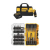 DEWALT DCF680N1 8V Gyroscopic Screwdriver 1-Battery Kit with DEWALT DW2166 45 Piece Screwdriving Set with Tough Case