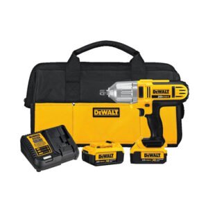 DEWALT DCF889M2 20-volt Max Lithium Ion 1/2-Inch High Torque Impact Wrench with Detent Pin, Yellow