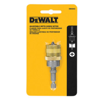 DEWALT DW2043 Hex Shank Non Magnetic Adjustable Screw Depth Setter