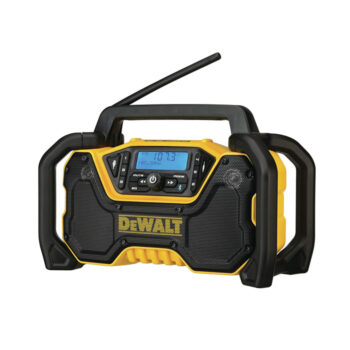 DEWALT 12V/20V MAX* Portable Radio, Bluetooth, Cordless, Jobsite, Tool Only (DCR028B)