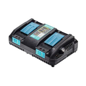 Dual Lithium Battery Charger DC18RD Replacement for Makita 18V Battery Charger Makita 14.4V 18V LXT Lithium-Ion Battery BL1830 BL1840 BL1860 BL1815 BL1430 BL1450 BL1440 BL1850-2 Makita Charger