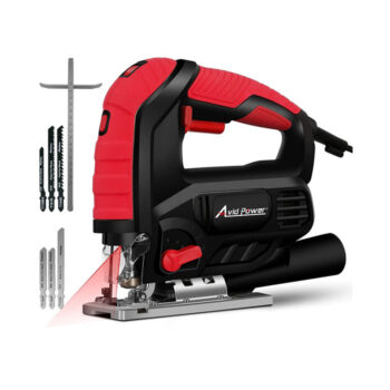 Jigsaw, Avid Power 5.0A 3000 SPM Jig Saw with Variable Speed, 6PCS Blades