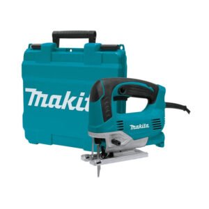 Makita JV0600K Top Handle Jig Saw, Tool-Less, 500-3,100 SPM, Variable Speed, Orbital, Case, Teal