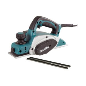 Makita KP0800KX 3-1/4" Planer with Carrying Case and Extra Set of Blades, Blue