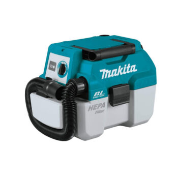 Makita XCV11Z 18V LXT Lithium-Ion Brushless Cordless 2 Gallon HEPA Filter Portable Wet/Dry Dust Extractor/Vacuum, Tool Only