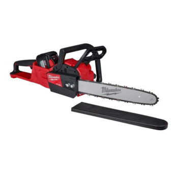 Milwaukee 2727-20 M18 Fuel 18 Volt Lithium-Ion Battery 16 Inch Cordless Brushless Chainsaw with 12.0 Ah Battery and M18 Rapid Charger Kit (Non-Retail Packaging)