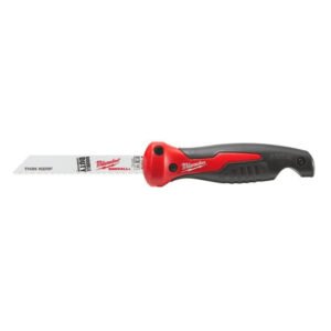 Milwaukee 48-22-0305 6 Inch Folding Jab Saw Compatible with Sawzall Reciprocating Saw Blades (Multi Purpose Blade Included)
