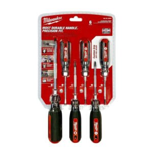 Milwaukee 48-22-2889 Screwdriver Cushion Grip Set (6-Piece)