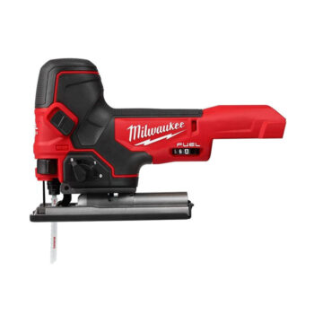 Milwaukee M18 FUEL 18-Volt Lithium-Ion Brushless Cordless Barrel Grip Jig Saw (Tool Only) and 3 in. 24 TPI T Shank Bi-metal Jig Saw Blade
