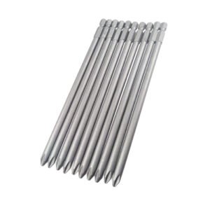 Wolfride 10pcs PH2 Long Magnetic Phillips Driver Bits 1/4 Inch Hex Shank Phillips Head Drill Bit Set Cross Head Screwdriver bits |5.9 Inch Length