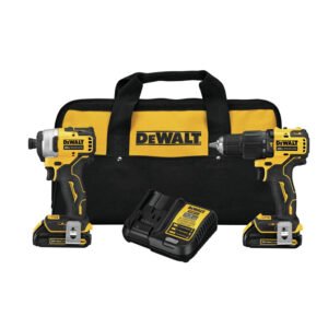 DEWALT 20V MAX* XR Cordless Drill Combo Kit, Brushless, 2-Tool (DCK283D2)