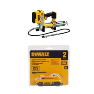 DEWALT DCGG571B 20-Volt MAX Lithium Ion Tool Only Grease Gun with 20V 2.0Ah Battery