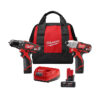 M12 12-Volt Lithium-Ion Cordless Drill Driver/Impact Driver Combo Kit (2-Tool) with Free M12 XC Battery Pack
