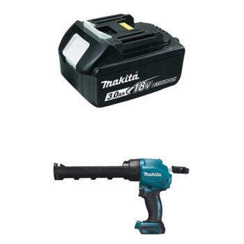 Makita 3AH Battery BL1830 with DCG180Z 300 ml Cordless Caulking Gun