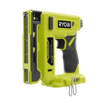 Ryobi 18-Volt ONE+ Cordless Compression Drive 3/8 in. Crown Stapler (Tool Only) P317