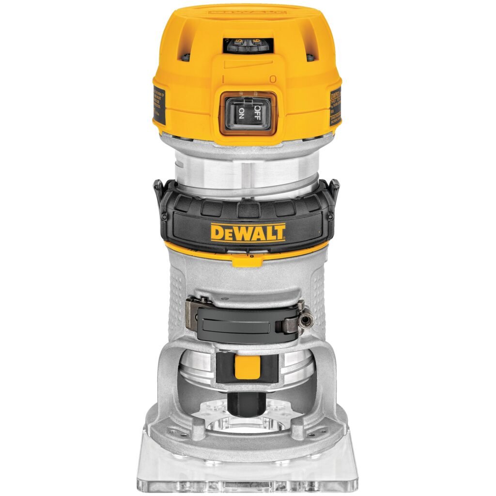 DEWALT DWP611 1.25 HP Max Torque Variable Speed Compact Router with LED's