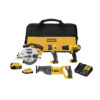DEWALT 20V MAX* Cordless Drill Combo Kit , 4-Tool (DCK445D1M1)