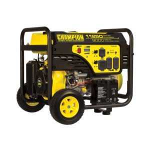 Champion 11,250 W Peak Portable Generator with Intelligauge, Electric Start and CO Shield