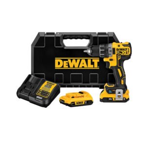 DEWALT DCD792D2 20V Max XR Tool Connect Compact Drill/Driver Kit