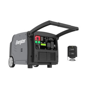Energizer eZV3200P Quiet 3200-Watt Portable Inverter Generator with Remote Start
