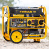 Firman P03612 4550/3650 Watt 120/240V Remote Start Gas Portable Generator Cetl Certified, Black