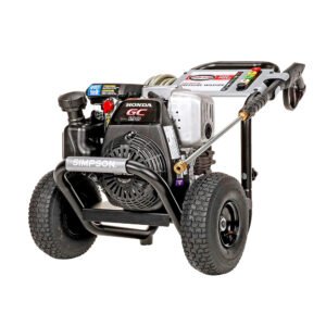 SIMPSON MS60551-S 3200 PSI at 2.5 GPM Gas Pressure Washer Powered by HONDA with OEM Technologies Axial Cam Pump